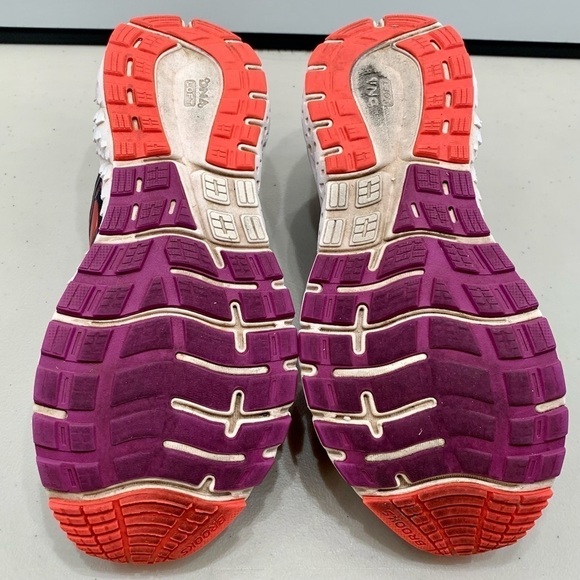 Brooks Shoes Adult Size 9.5 Black Purple Transcend 1202871B080 Running Women - Picture 5 of 7